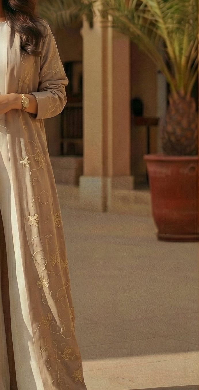 Embroidered Abaya