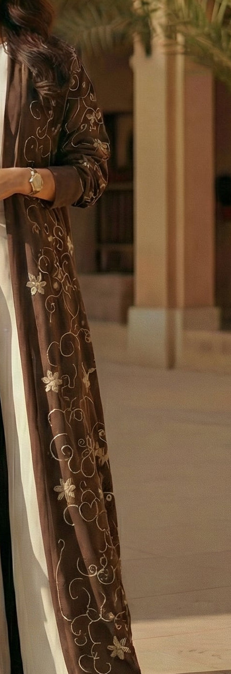 Embroidered Abaya