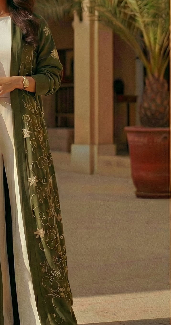 Embroidered Abaya